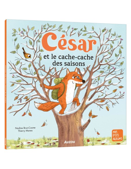 César et le cache-cache des saisons - Auzou