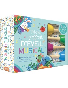 Mon coffret d'éveil musical - 8 cloches musicales - Auzou