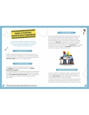 A la découverte du chantier - Auzou