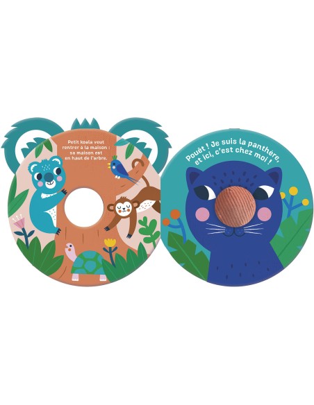 Mes petites têtes sonores - petit koala retrouve sa maison - Auzou