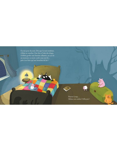 Le loup qui avait peur de son ombre - Philippe Auzou