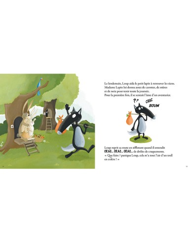 Le loup qui avait peur de son ombre - Philippe Auzou