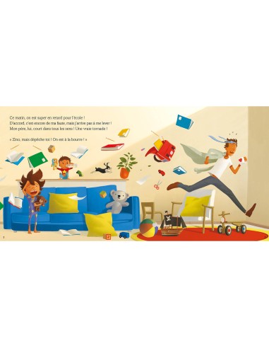 L'histoire lue - Zino, sur les epaules de mon pere - Auzou