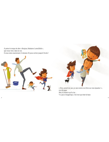 L'histoire lue - Zino, sur les epaules de mon pere - Auzou