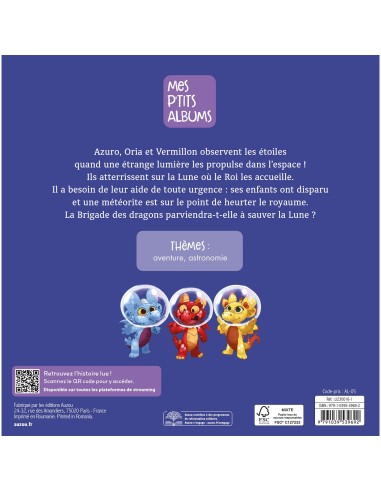 Azuro - Il faut sauver la lune - Auzou