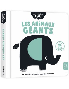 Mes premiers flaps - Les animaux géants - Auzou