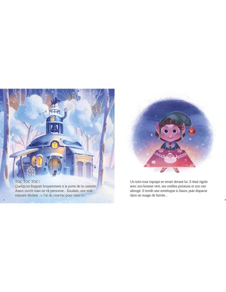 Azuro et le défi du père noël - Mes grands albums - Auzou