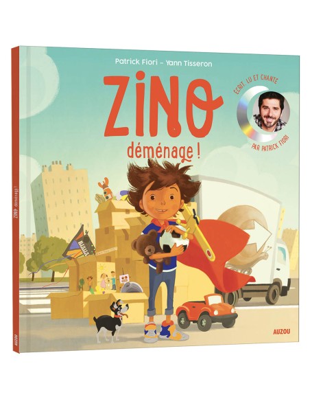 L'histoire lue - Zino demenage - Auzou