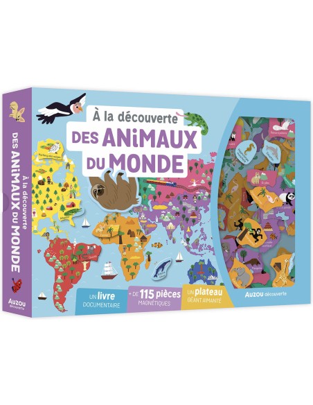 À la découverte des animaux du monde - Auzou