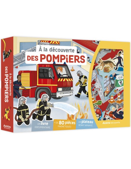 À la découverte des pompiers - Auzou