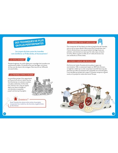 À la découverte des pompiers - Auzou