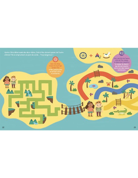 Livre-jeux des petits aventuriers - Le trésor caché des pirates - Auzou