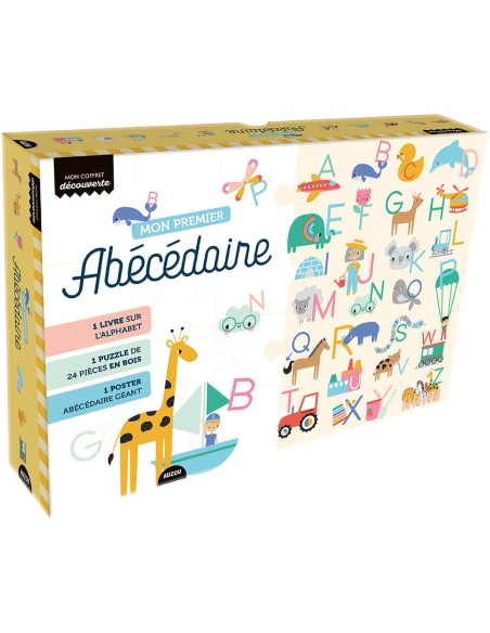 Mon coffret découverte - Mon premier abécédaire - Auzou