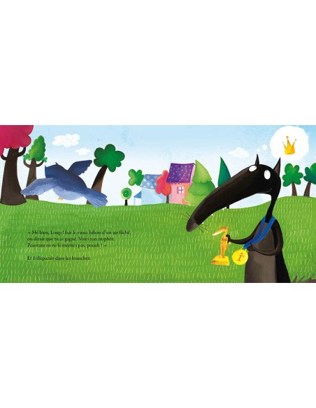 Le loup qui s'aimait beaucoup trop - Auzou