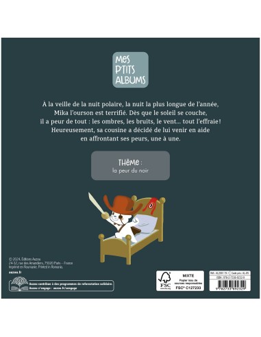 Mika a peur du noir - Auzou