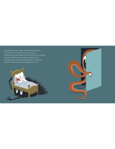 Mika a peur du noir - Auzou