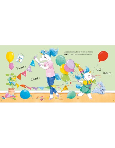 Lison la licorne - Un anniversaire du tonnerre - Auzou