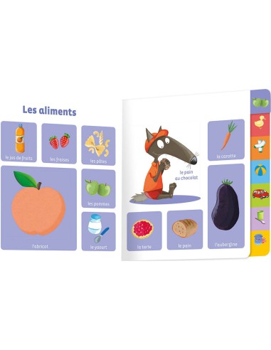 P'tit loup - Mon premier imagier à toucher - Auzou