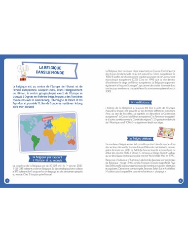 A la découverte de la Belgique - Edition 2022 - Auzou