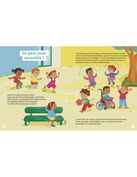 J'ai un copain handicapé, ça change quoi? - Auzou