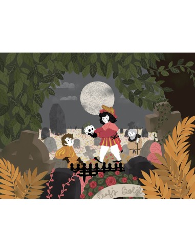 Papiers découpés - 8 pièces de william shakespeare - Auzou