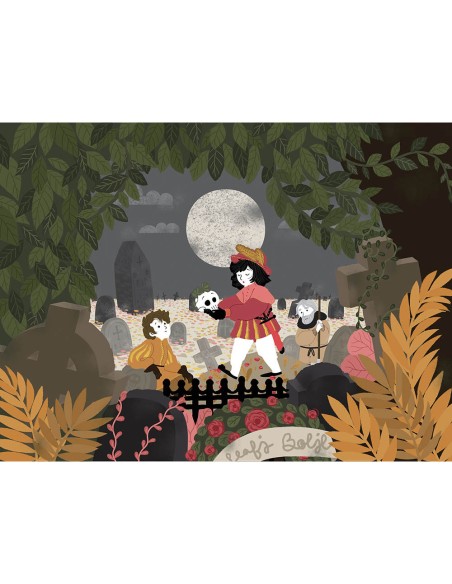 Papiers découpés - 8 pièces de william shakespeare - Auzou