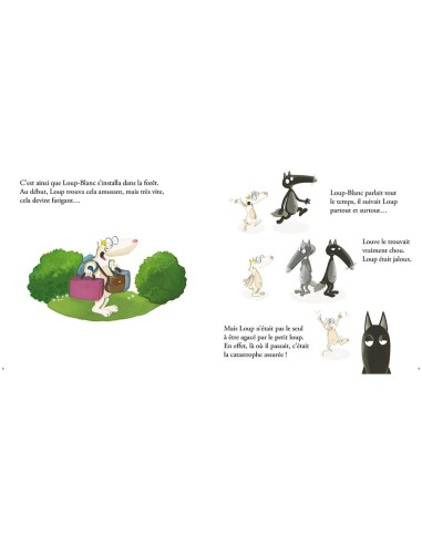 Livre Le loup qui avait un nouvel ami - Auzou