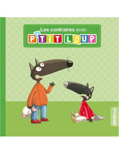 Ma valisette d'éveil p'tit loup - Chiffre, formes, couleurs, contraires - Auzou