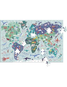 Atlas : un puzzle - Un livre - Un poster - Auzou 2