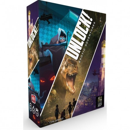 Escape Game - Unlock 4 Exotic Adventures - Space Cowboys - Asmodee