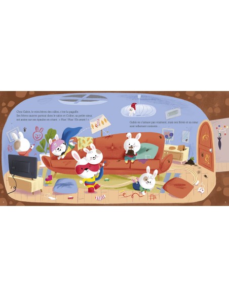 Les mini-héros de la forêt - Ensemble contre la pluie - Auzou