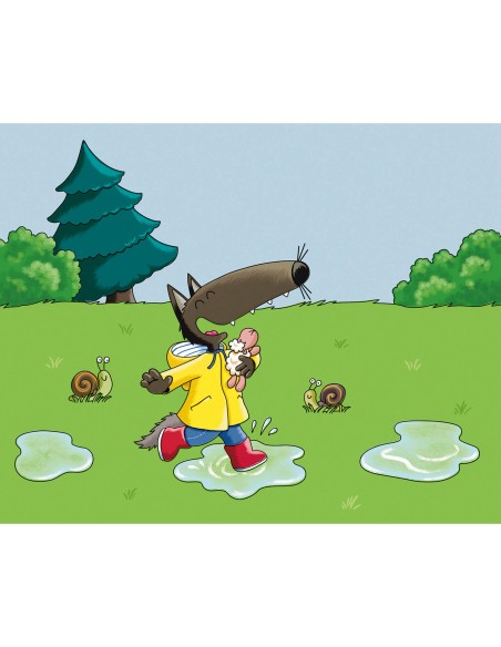 Ma pochette d'artiste - Ma peinture magique p'tit loup - La nature - Auzou