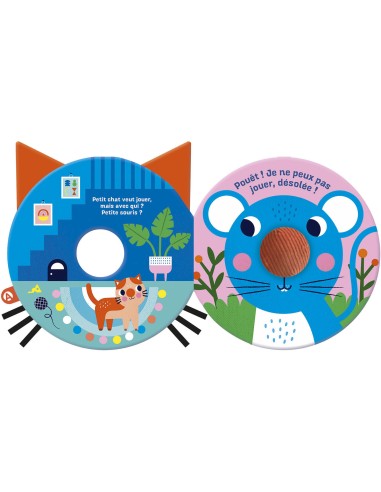 Mes petites têtes sonores - Petit Chat veut jouer - Auzou