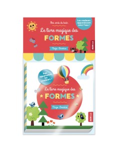 Mes amis du bain - Le livre magique des formes - Auzou