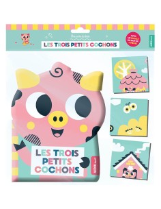 Mes amis du bain - Les trois petits cochons - Auzou