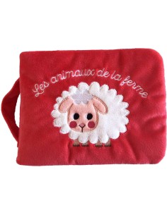 Les animaux de la ferme - livre tissu - Auzou