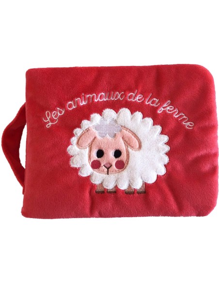 Les animaux de la ferme - livre tissu - Auzou