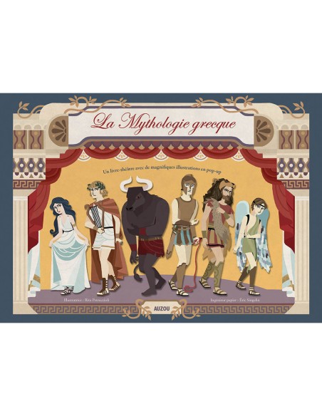 Papiers découpés - La mythologie grecque - Auzou