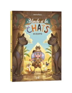 Blanche et les chats en égypte - Auzou