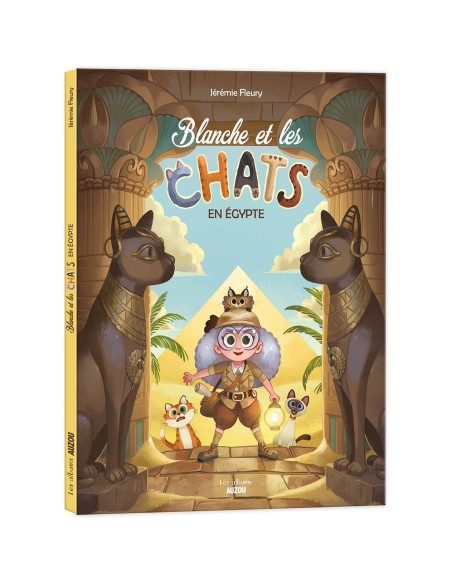 Blanche et les chats en égypte - Auzou