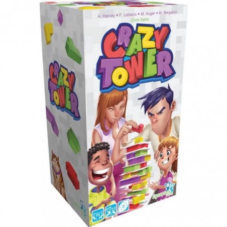 Jeux de placement - Crazy Tower - Asmodee