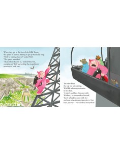 The wolf who explored paris - Auzou 2