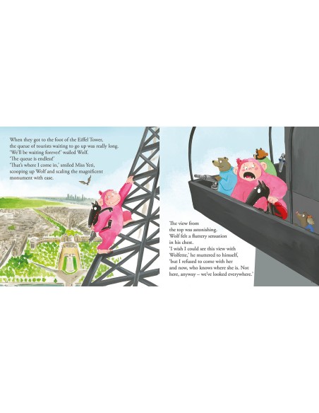 The wolf who explored paris - Auzou