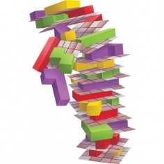 Jeux de placement - Crazy Tower - Asmodee 2