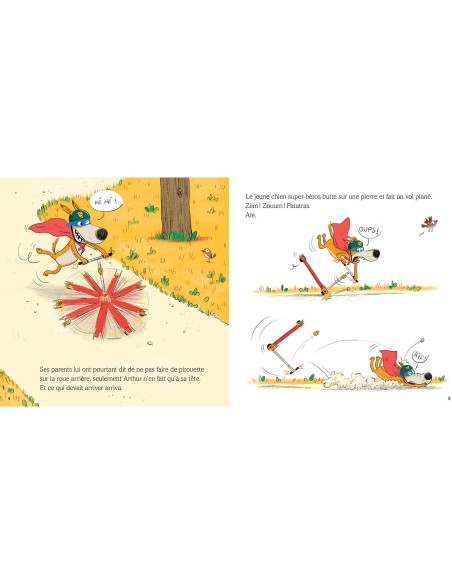 Super-arthur a peur des piqûres - Auzou