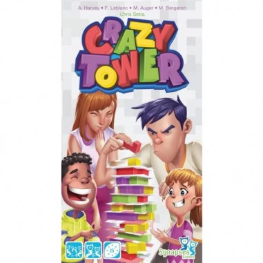 Jeux de placement - Crazy Tower - Asmodee