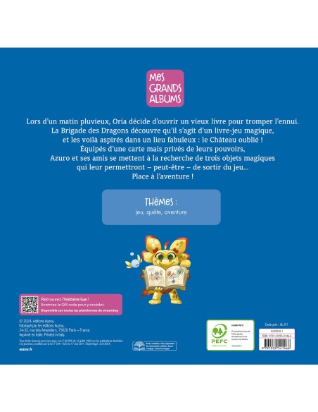 Azuro et le château oublié - Auzou