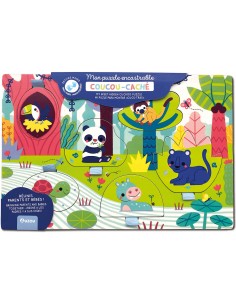 Mon premier puzzle d'encastrement - Coucou caché - Auzou