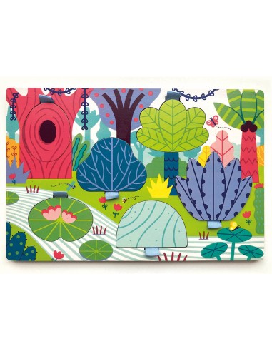 Mon premier puzzle d'encastrement - Coucou caché - Auzou