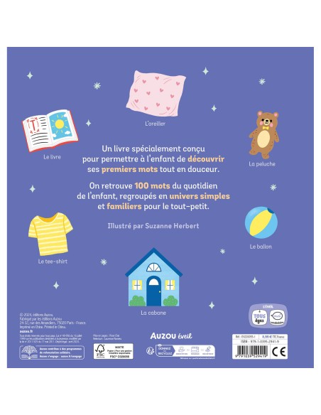 Mes 100 mots pour bien grandir - Auzou